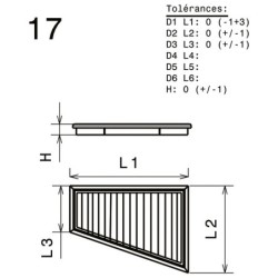 Filtre à Air Green VOLKSWAGEN POLO IV (9N) 1,8L GTI 150